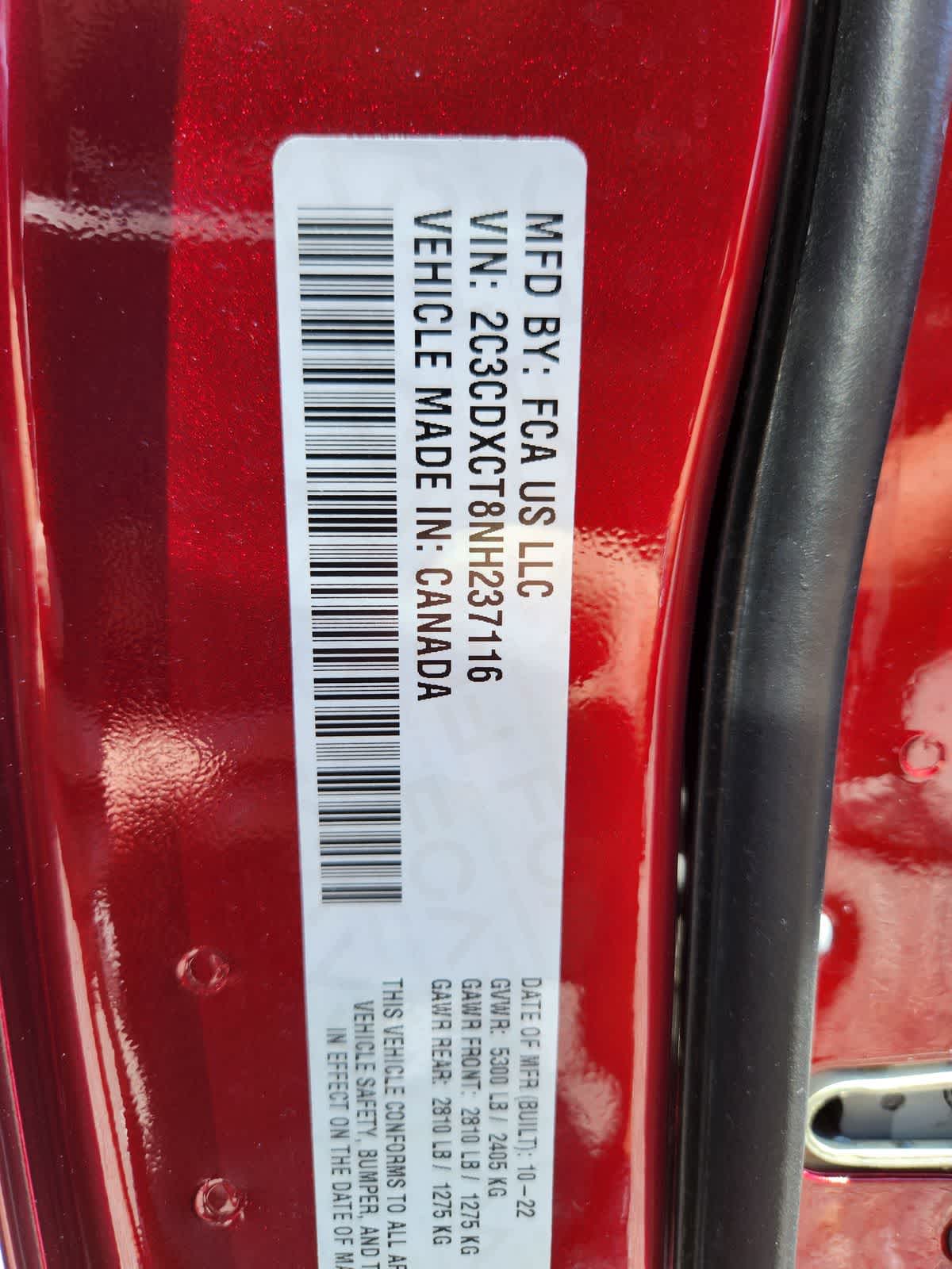 2022 Dodge Charger R/T