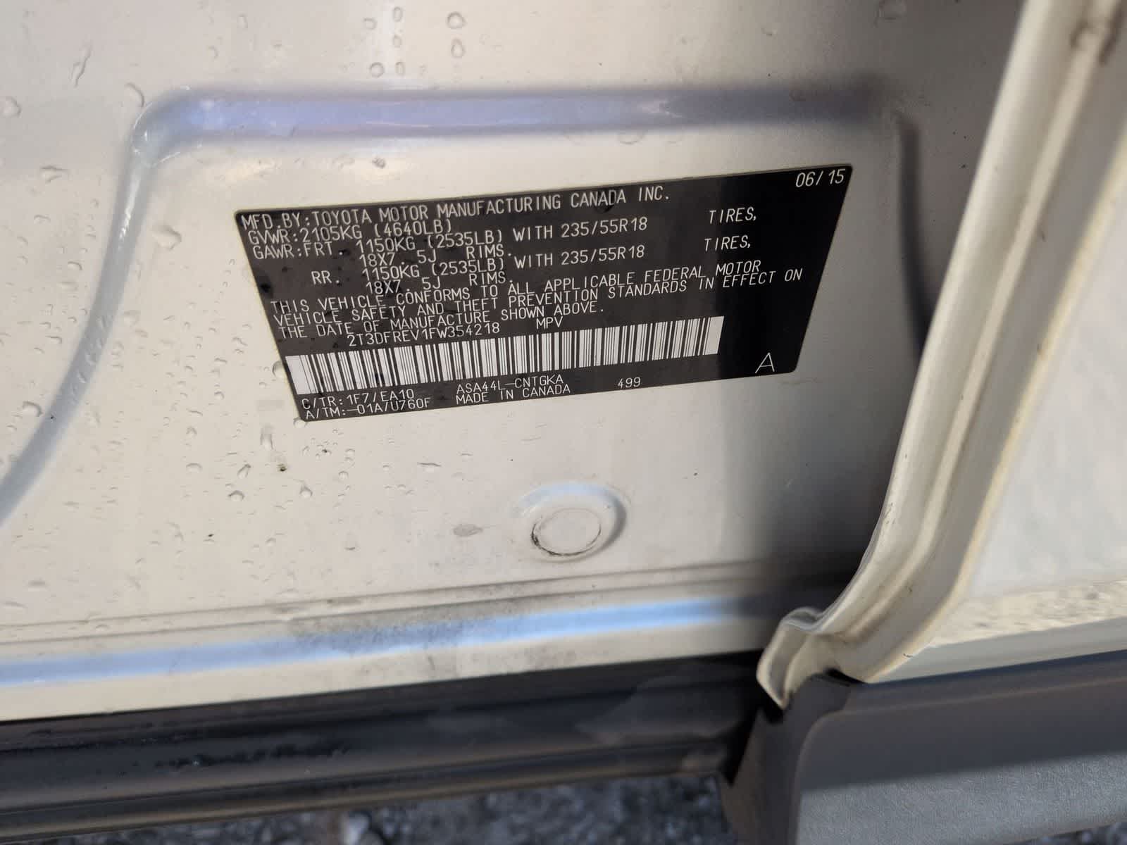 2015 Toyota RAV4 Limited