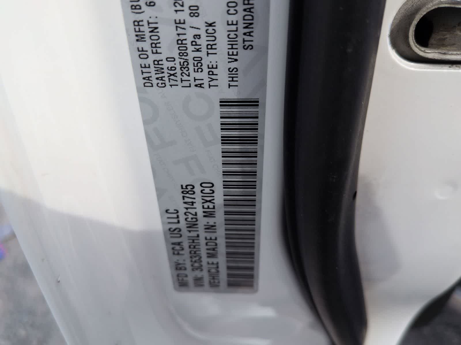 2022 RAM 3500 Big Horn