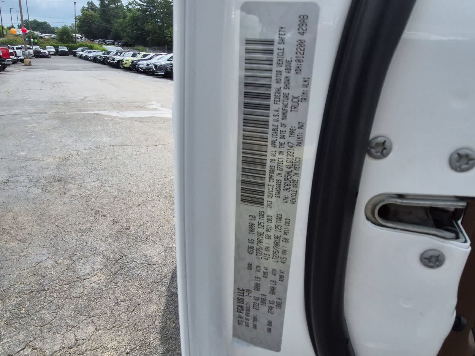 2020 RAM 2500 Laramie