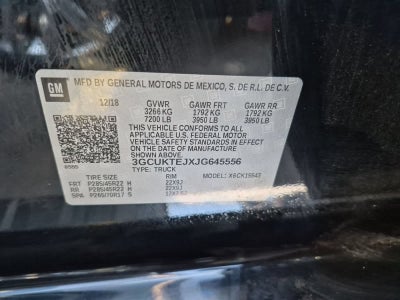 2018 Chevrolet Silverado 1500 High Country