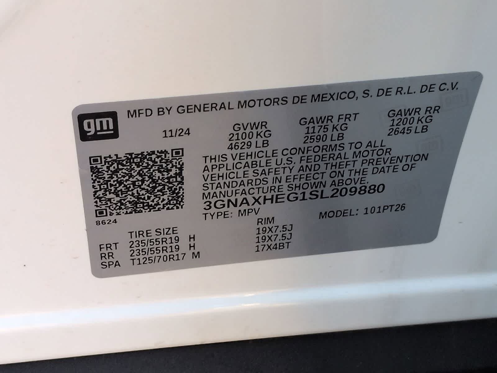 2025 Chevrolet Equinox FWD LT