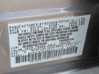 2024 Nissan Sentra SV