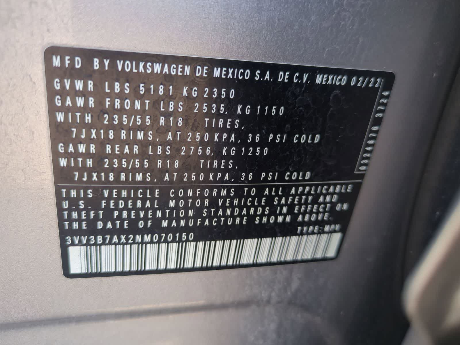 2022 Volkswagen Tiguan SE
