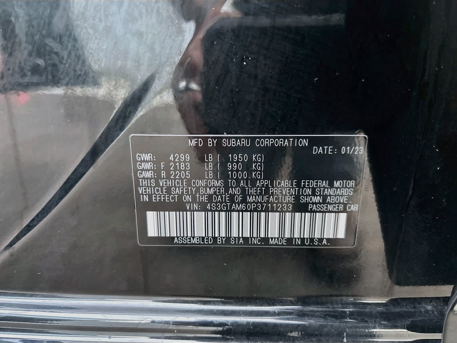 2023 Subaru Impreza Sport