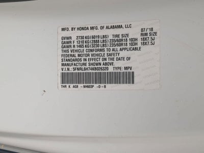 2019 Honda Odyssey EX-L