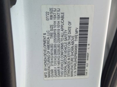 2023 Honda Odyssey Elite