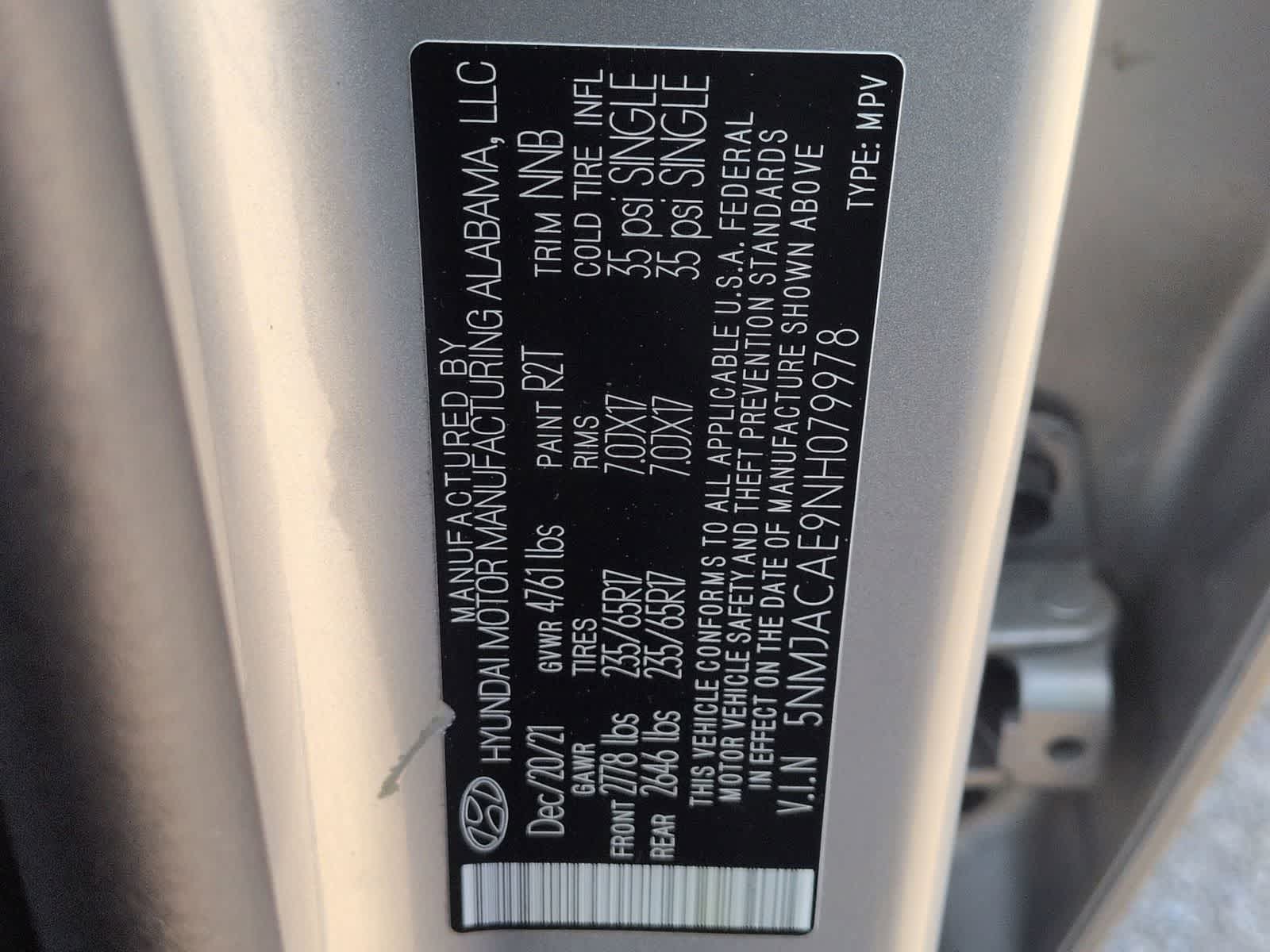 2022 Hyundai Tucson SE