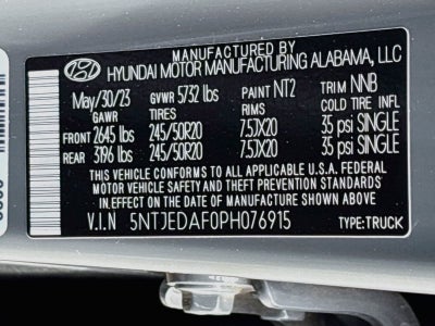 2023 Hyundai Santa Cruz Limited