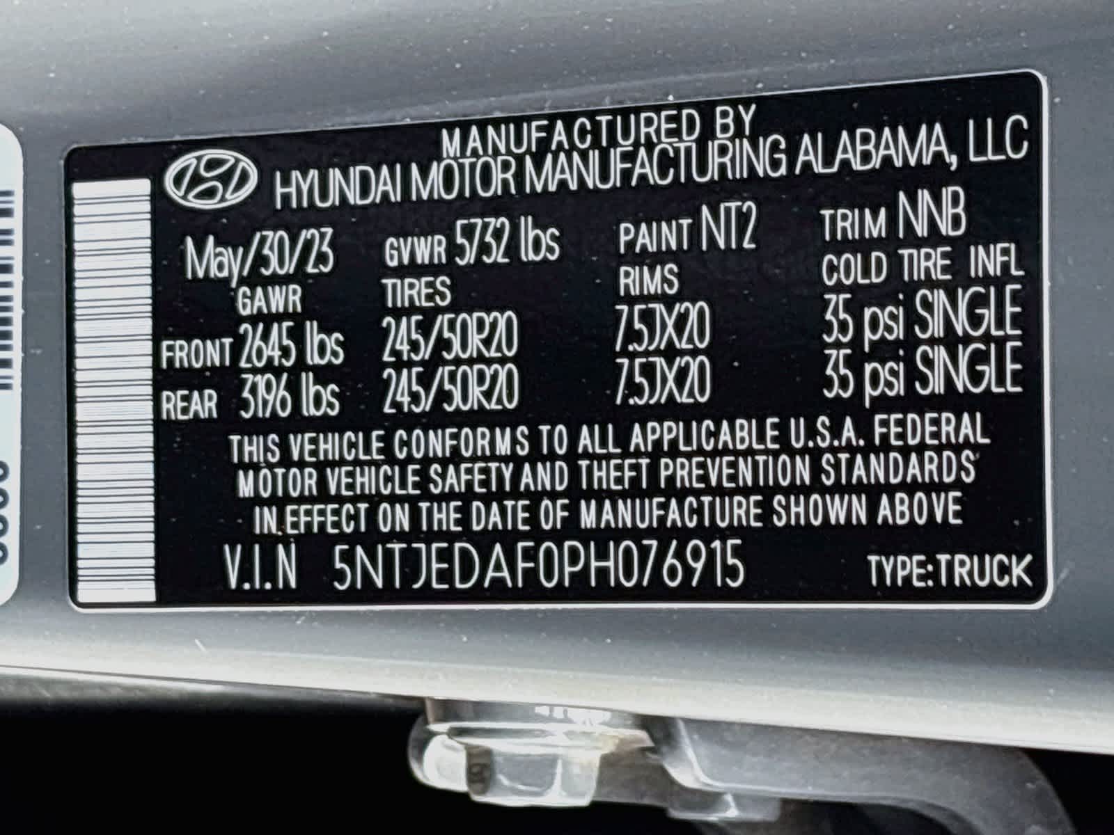 2023 Hyundai Santa Cruz Limited