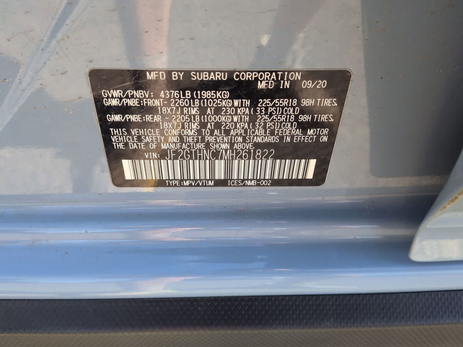 2021 Subaru Crosstrek Limited