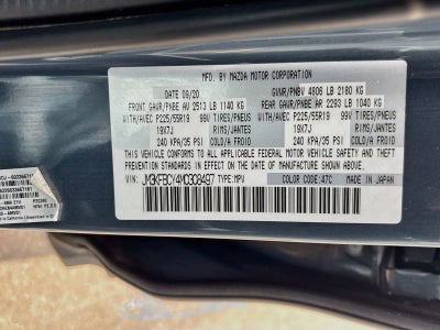 2021 Mazda Mazda CX-5 Carbon Edition Turbo