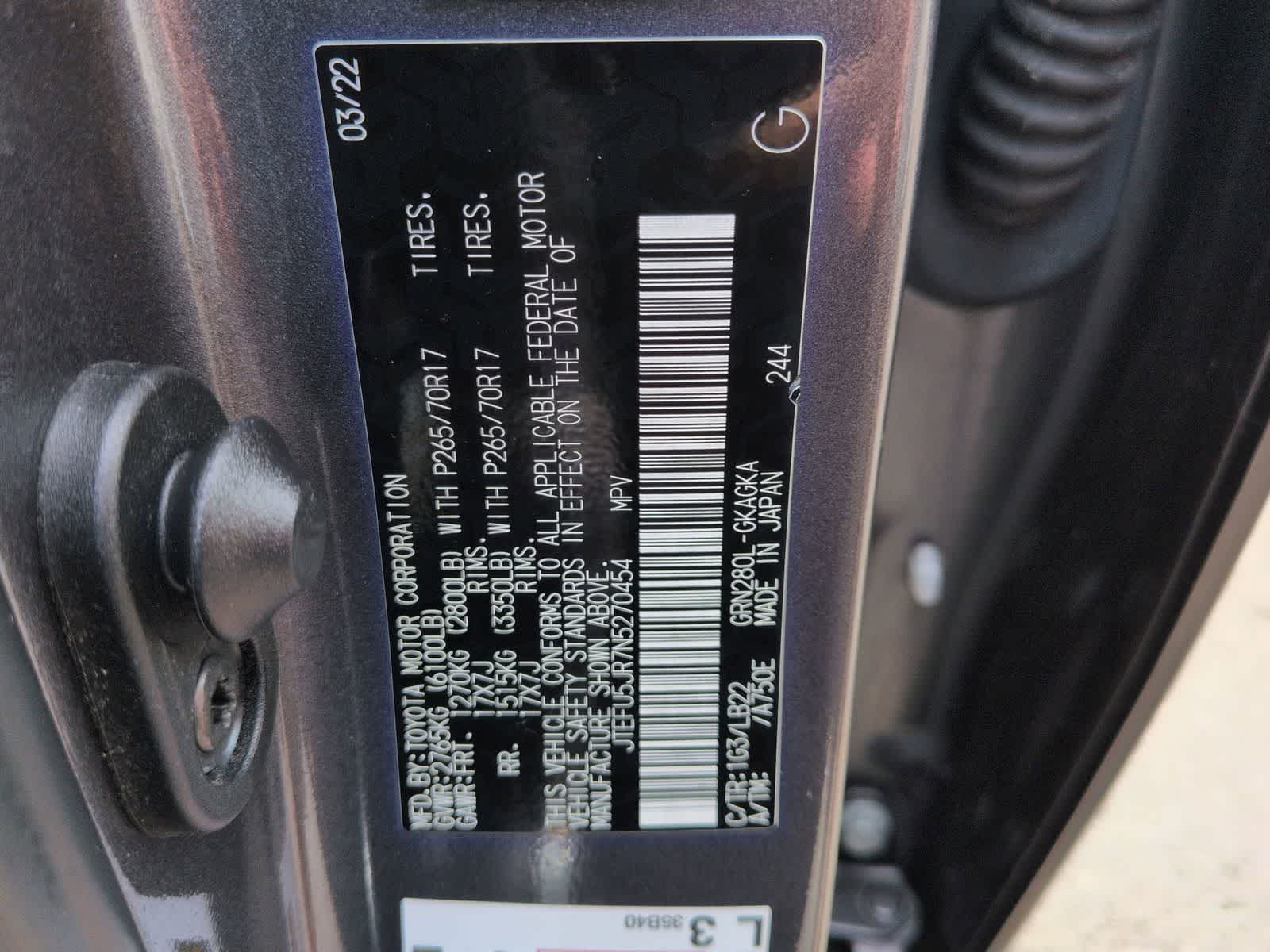 2022 Toyota 4Runner SR5 Premium