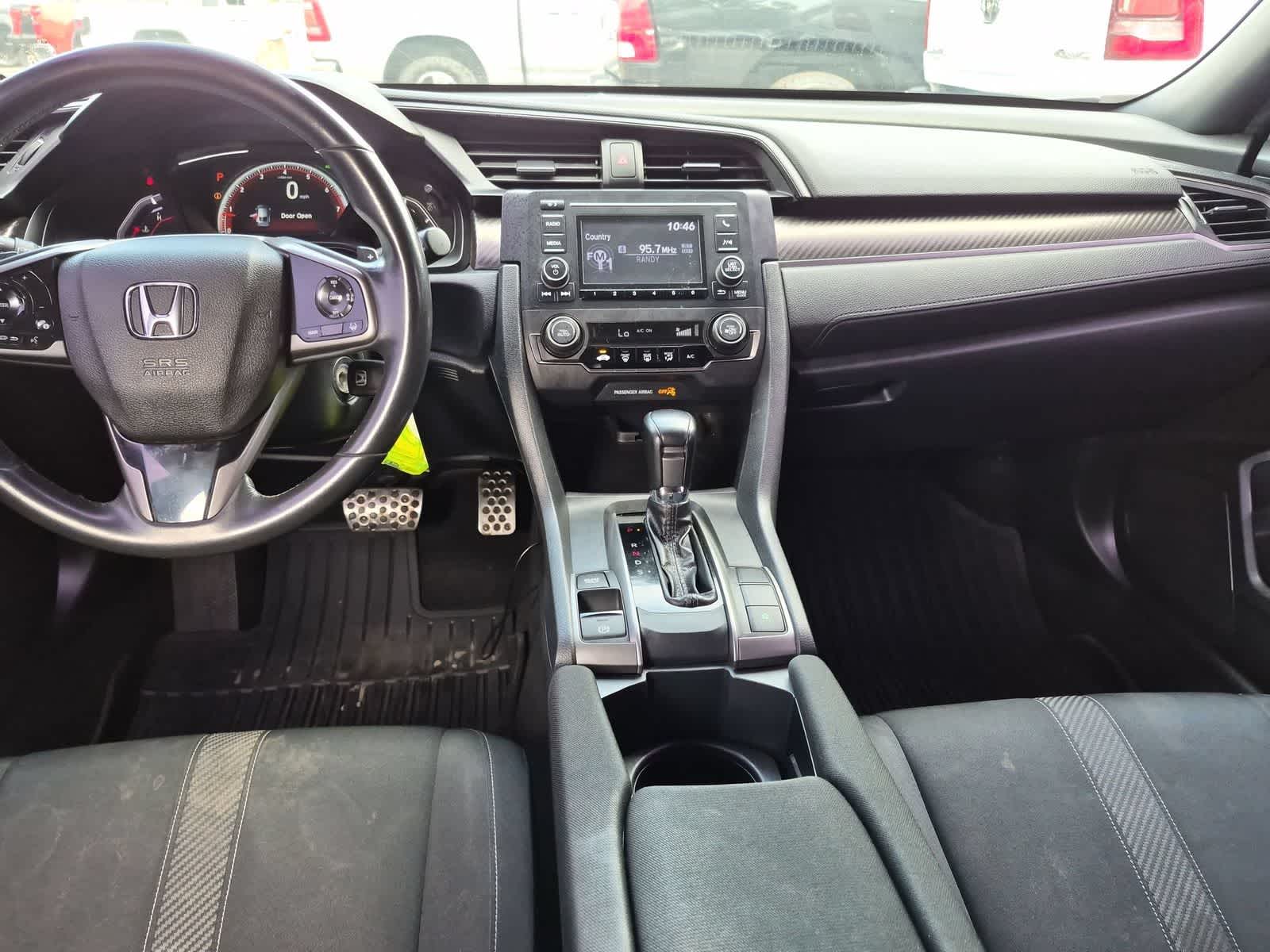 2019 Honda Civic Hatchback Sport