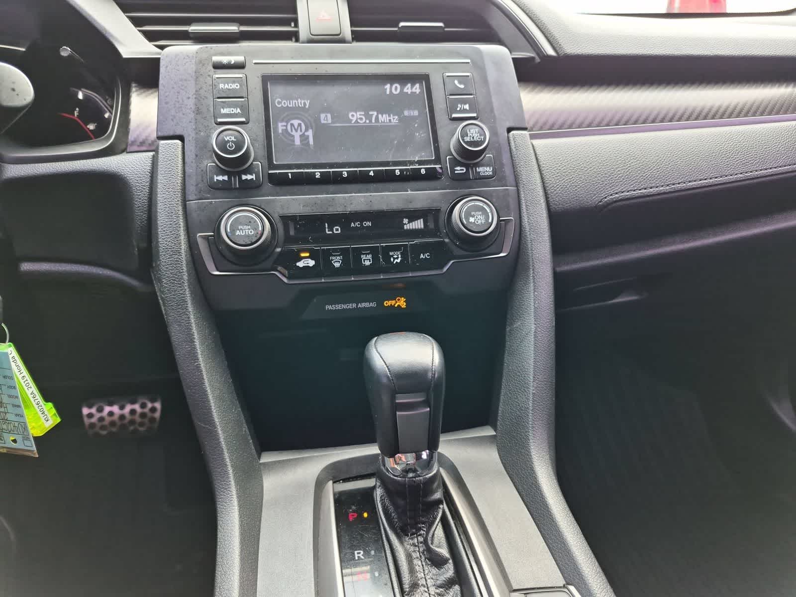 2019 Honda Civic Hatchback Sport