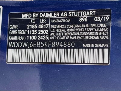 2019 Mercedes-Benz AMG® C 43 AMG® C 43