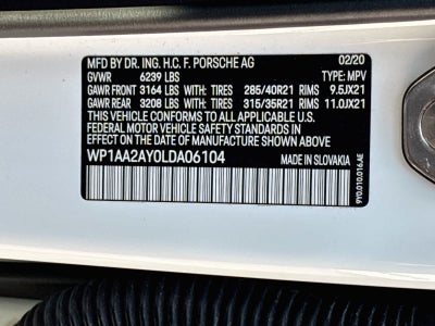 2020 Porsche Cayenne AWD